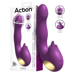 ACTION Vibro Rabbit Toka 15 x 3.6cm